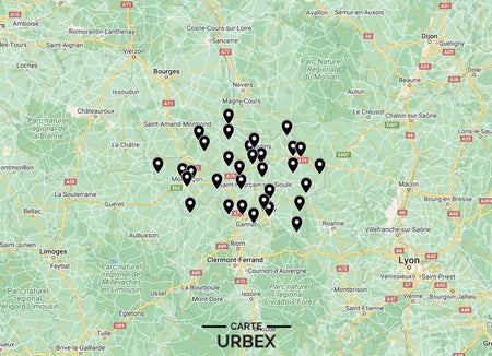 Carte Urbex Allier (Moulins) ➽ Découvrez tous les lieux abandonnés que nous avons répertoriés dans l'Allier sur une carte simple et pratique. Urbex Auvergne-Rhône-Alpes | Urbex Montluçon | Urbex Vichy | Urbex Moulins | Urbex Cusset | Urbex Yzeure | Urbex Domérat | Urbex Bellerive-sur-Allier | Urbex Commentry