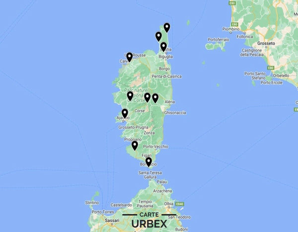 Carte Urbex Corse ➽ Découvrez tous les lieux abandonnés que nous avons répertoriés dans la région Corse sur une carte simple et pratique. Urbex Corsica | Village abandonné Corse | Urbex Ajaccio | Urbex Bastia | Urbex Porto-Vecchio | Urbex Borgo | Urbex Corte