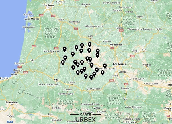 Carte Urbex Gers (32) ➽ Découvrez tous les lieux abandonnés que nous avons répertoriés dans le Gers sur une carte simple et pratique. Urbex Midi-Pyrénées | Urbex Occitanie | Urbex Auch | Urbex Condom | Urbex L'Isle-Jourdain | Urbex Fleurance | Urbex Eauze | Urbex Lectoure | Urbex Mirande | Urbex Vic-Fezensac