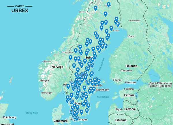 Urbexkarta Sverige ➽ Upptäck alla övergivna platser vi har registrerat – samlade på en enkel och användarvänlig karta.