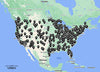 The Urbex United States Map 2025 is the result of all our research and information collected. With over 500 abandoned places listed across the US