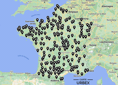 Urbex Haunted Places Map