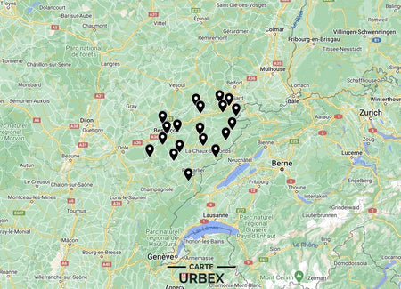 Carte Urbex Doubs (25) ➽ Découvrez tous les lieux abandonnés que nous avons répertoriés dans le Doubs sur une carte simple et pratique. Urbex Franche-Comté | Urbex Bourgogne-Franche-Comté | Urbex Besançon | Urbex Montbéliard | Urbex Pontarlier | Urbex Audincourt | Urbex Valentigney | Urbex Morteau
