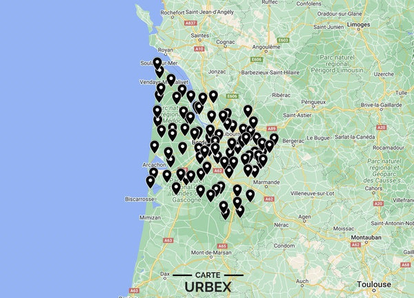 Carte Urbex Gironde (33) ➽ Découvrez tous les lieux abandonnés que nous avons répertoriés en Gironde sur une carte simple et pratique. Urbex Aquitaine | Urbex Nouvelle-Aquitaine | Urbex Bordeaux | Urbex Mérignac | Urbex Pessac | Urbex Talence | Urbex Villenave-d'Ornon | Urbex Saint-Médard-en-Jalles | Urbex Bègles