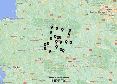 Carte Urbex Sarthe (72) ➽ Découvrez tous les lieux abandonnés que nous avons répertoriés dans la Sarthe sur une carte simple et pratique. Urbex Pays de la loire | Urbex Le Mans | Urbex La Flèche | Urbex Sablé-sur-Sarthe | Urbex Allonnes | Urbex La Ferté-Bernard | Urbex Coulaines | Urbex Changé | Urbex Mamers
