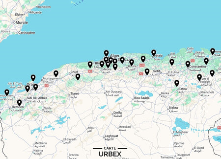 Explorez plus de 30 lieux abandonnés en Algérie avec la carte urbex. Coordonnées exclusives pour découvrir des spots uniques et cachés.