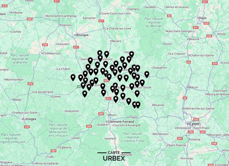 Carte Urbex Allier (Moulins) ➽ Découvrez tous les lieux abandonnés que nous avons répertoriés dans l'Allier sur une carte simple et pratique. Urbex Auvergne-Rhône-Alpes | Urbex Montluçon | Urbex Vichy | Urbex Moulins | Urbex Cusset | Urbex Yzeure | Urbex Domérat | Urbex Bellerive-sur-Allier | Urbex Commentry