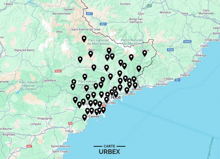 Carte Urbex Alpes-Maritimes (Nice) ➽ Découvrez tous les lieux abandonnés que nous avons répertoriés dans les Alpes-Maritimes sur une carte simple et pratique. Urbex Provence-Alpes-Côte d'Azur | Urbex Nice | Urbex Antibes | Urbex Cannes | Urbex Grasse | Urbex Cagnes-sur-Mer | Urbex Le Cannet | Urbex Vallauris