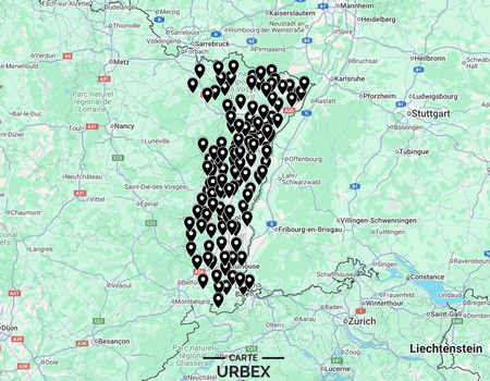 Carte Urbex Alsace ➽ Découvrez tous les lieux abandonnés que nous avons répertoriés dans la région Alsace sur une carte simple et pratique. Urbex Strasbourg | Urbex Reims | Urbex Metz | Urbex Mulhouse | Urbex Nancy | Urbex Colmar | Urbex Troyes | Urbex Charleville-Mézières | Urbex Châlons-en-Champagne