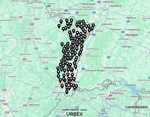 Châteaux abandonnés en Alsace
