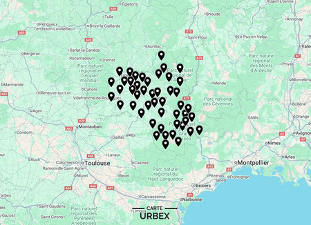 Carte Urbex Aveyron (12) ➽ Découvrez tous les lieux abandonnés que nous avons répertoriés en Aveyron sur une carte simple et pratique. Urbex Midi-Pyrénées | Urbex Occitanie | Urbex Rodez | Urbex Millau | Urbex Villefranche-de-Rouergue | Urbex Onet-le-Château | Urbex Saint-Affrique | Urbex Decazeville