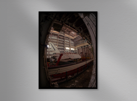 À propos de nos tirages photo 🚀 Les vaisseaux BURAN laissés à l'abandon dans le cosmodrome de Baïkonour