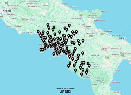 Mappa Urbex Campania 2026 con 100 luoghi abbandonati tra Napoli, Salerno e Caserta. Scopri ville, fabbriche, castelli, hotel e spot urbex esclusivi.