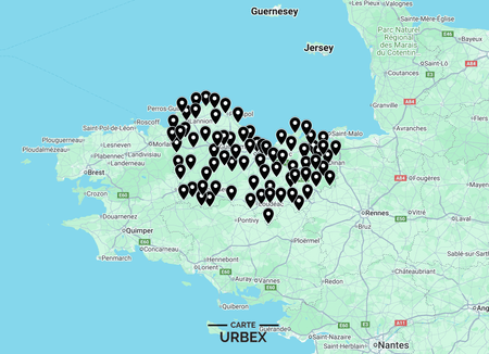 Carte Urbex Côte d'Armor (22) ➽ Découvrez tous les lieux abandonnés que nous avons répertoriés en Côte d'Armor sur une carte simple et pratique. Urbex Bretagne | Urbex Guingamp | Urbex Lannion | Urbex Plérin | Urbex Lamballe | Urbex Dinan | Urbex Ploufragan | Urbex Loudéac | Urbex Paimpol