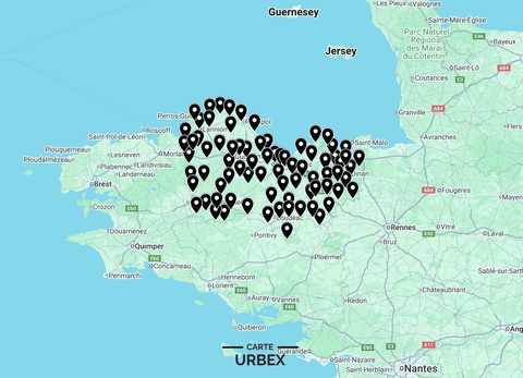 Châteaux abandonnés Côte d'Armor