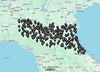 Mappa Urbex Emilia-Romagna con 400 spot di luoghi abbandonati tra Bologna, Rimini, Parma, Modena, Reggio Emilia, Ferrara e Ravenna