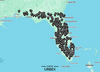 Florida abandoned places map with 580+ urbex spots, resorts and motels from Miami to Jacksonville