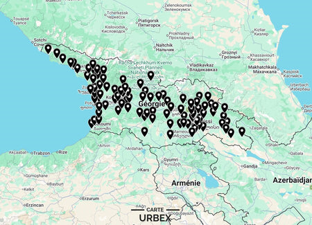 Explore 100+ abandoned places in Georgia with the urbex map. Discover Soviet buildings, hidden locations and start your urban exploration today.