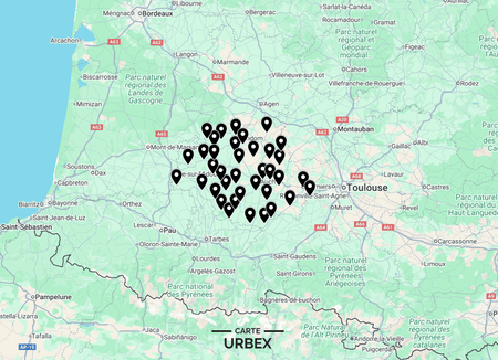 Carte Urbex Gers (32) ➽ Découvrez tous les lieux abandonnés que nous avons répertoriés dans le Gers sur une carte simple et pratique. Urbex Midi-Pyrénées | Urbex Occitanie | Urbex Auch | Urbex Condom | Urbex L'Isle-Jourdain | Urbex Fleurance | Urbex Eauze | Urbex Lectoure | Urbex Mirande | Urbex Vic-Fezensac