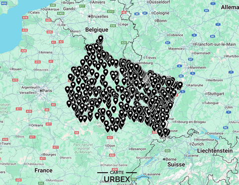 Châteaux abandonnés en Grand Est