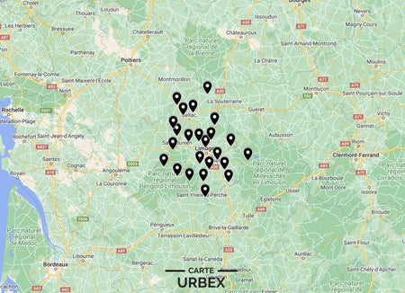 Carte Urbex Haute-Vienne (87) ➽ Découvrez tous les lieux abandonnés que nous avons répertoriés de la Haute-Vienne sur une carte simple et pratique. Urbex Limousin | Urbex Nouvelle-Aquitaine | Urbex Limoges | Urbex Saint-Junien | Urbex Panazol | Urbex Couzeix | Urbex Isle | Urbex Saint-Yrieix-la-Perche