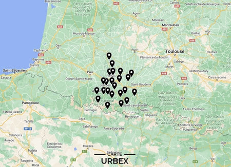 Carte Urbex Hautes-Pyrénées (65) ➽ Découvrez tous les lieux abandonnés que nous avons répertoriés dans les Hautes-Pyrénées sur une carte simple et pratique. Urbex Midi-Pyrénées | Urbex Occitanie | Urbex Tarbes | Urbex Lourdes | Urbex Bagnères-de-Bigorre | Urbex Aureilhan | Urbex Lannemezan | Urbex Vic-en-Bigorre