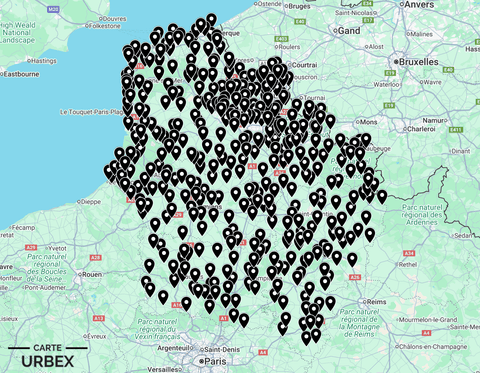 Châteaux abandonnés en Hauts-de-France
