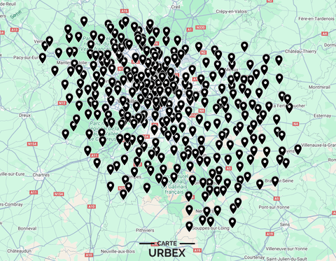 Châteaux abandonnés en Ile-de-France