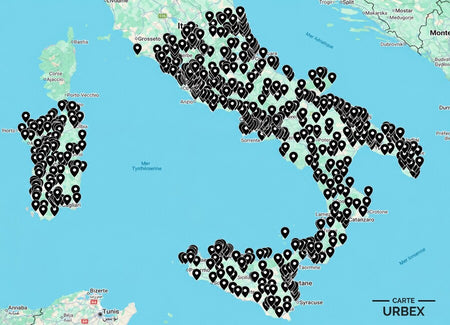 Carte Urbex Italie Sud + Sardaigne - Mappa Urbex Italia Sud + Sardegna ➽ Scopri tutti i luoghi abbandonati che abbiamo elencato su una mappa semplice e pratica.