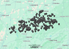 Kentucky urbex map with 470+ abandoned distilleries, coal camps and lost places marked by GPS