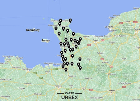 Carte Urbex Manche (50) ➽ Découvrez tous les lieux abandonnés que nous avons répertoriés dans la Manche sur une carte simple et pratique. Urbex Basse-Normandie | Urbex Normandie | Urbex Cherbourg-Octeville | Urbex Saint-Lô | Urbex Équeurdreville-Hainneville | Urbex Tourlaville | Urbex Granville | Urbex Coutances