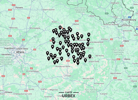 Carte Urbex Marne (51) ➽ Découvrez tous les lieux abandonnés que nous avons répertoriés dans la Marne sur une carte simple et pratique. Urbex Grand Est | Urbex Champagne-Ardenne | Urbex Reims | Urbex Châlons-en-Champagne | Urbex Épernay | Urbex Vitry-le-François | Urbex Tinqueux | Urbex Bétheny | Urbex Cormontreuil