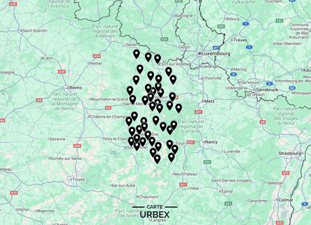 Carte Urbex Meuse (55) ➽ Découvrez tous les lieux abandonnés que nous avons répertoriés dans la Meuse sur une carte simple et pratique. Urbex Grand Est | Urbex Lorraine | Urbex Verdun | Urbex Bar-le-Duc | Urbex Commercy | Urbex Saint-Mihiel | Urbex Ligny-en-Barrois | Urbex Étain | Urbex Revigny-sur-Ornain