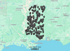 Urbex map of Mississippi with 450+ abandoned places across the Delta and the Gulf Coast