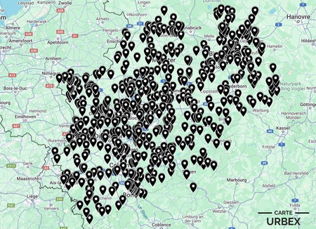 Karte Lost Place Nordrhein-Westfalen ➽ Entdecken Sie alle von uns gelisteten Lost Places in Deutschland auf einer einfachen und praktischen Karte.