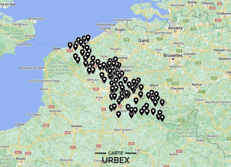 Carte Urbex Nord (59) ➽ Découvrez tous les lieux abandonnés que nous avons répertoriés dans le Nord sur une carte simple et pratique. Urbex Hauts-de-France | Urbex Nord-Pas-de-Calais | Urbex Lille | Urbex Roubaix | Urbex Tourcoing | Urbex Dunkerque | Urbex Villeneuve-d'Ascq | Urbex Valenciennes | Urbex Douai