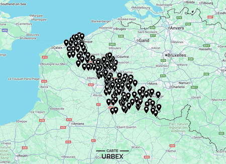 Carte Urbex Nord (59) ➽ Découvrez tous les lieux abandonnés que nous avons répertoriés dans le Nord sur une carte simple et pratique. Urbex Hauts-de-France | Urbex Nord-Pas-de-Calais | Urbex Lille | Urbex Roubaix | Urbex Tourcoing | Urbex Dunkerque | Urbex Villeneuve-d'Ascq | Urbex Valenciennes | Urbex Douai
