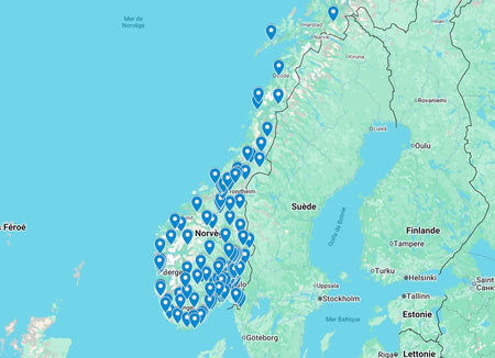 Urbexkart over Norge ➽ Oppdag alle de forlatte stedene vi har registrert – samlet på et enkelt og brukervennlig kart.