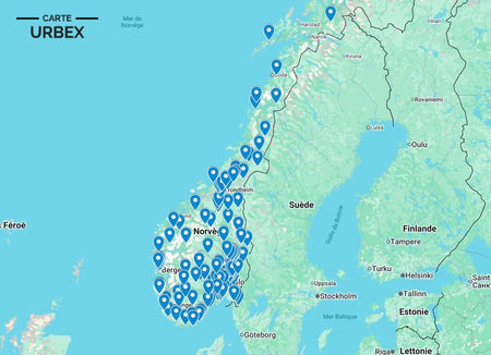 Urbexkart over Norge ➽ Oppdag alle de forlatte stedene vi har registrert – samlet på et enkelt og brukervennlig kart.