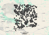 New Mexico urbex map with 460+ adobe ghost towns and abandoned places on Google Maps