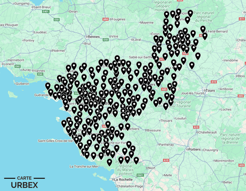 Châteaux abandonnés en Pays de la Loire