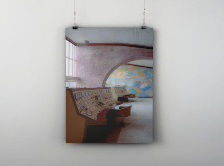 Poster 🚀 Les téléscopes soviétique ROT-54 laissés à l'abandon en Arménie - Edition limitée, numérotée et signée - Papier Glacé Supérieur 210 g/m²
