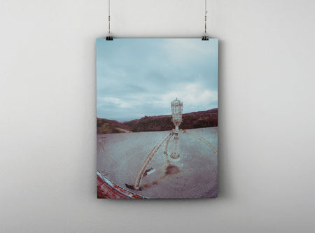 Poster 🚀 Les téléscopes soviétique ROT-54 laissés à l'abandon en Arménie - Edition limitée, numérotée et signée - Papier Glacé Supérieur 210 g/m²
