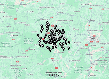 Carte Urbex Puy de Dôme (63) ➽ Découvrez tous les lieux abandonnés que nous avons répertoriés dans le Puy de Dôme sur une carte simple et pratique. Urbex Auvergne-Rhône-Alpes | Urbex Clermont-Ferrand | Urbex Cournon-d'Auvergne | Urbex Riom | Urbex Chamalières | Urbex Issoire | Urbex Thiers | Urbex Beaumont