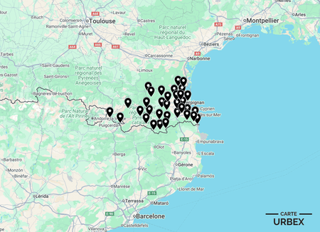 Carte Urbex Pyrénées Orientales (66) ➽ Découvrez tous les lieux abandonnés que nous avons répertoriés dans les Pyrénées Orientales sur une carte simple et pratique. Urbex Languedoc-Roussillon | Urbex Perpignan | Urbex Canet-en-Roussillon | Urbex Saint-Estève | Urbex Saint-Cyprien | Urbex Argelès-sur-Mer | Urbex Rivesaltes