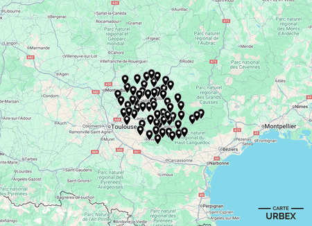 Carte Urbex Tarn (81) ➽ Découvrez tous les lieux abandonnés que nous avons répertoriés dans le Tarn sur une carte simple et pratique. Urbex Midi-Pyrénées | Urbex Albi | Urbex Castres | Urbex Gaillac | Urbex Graulhet | Urbex Carmaux | Urbex Mazamet | Urbex Lavaur | Urbex Saint-Sulpice | Urbex Saint-Juéry