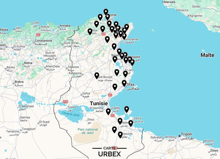 Explorez plus de 30 lieux abandonnés en Tunisie avec la carte urbex. Coordonnées exclusives pour découvrir des spots uniques et cachés.

