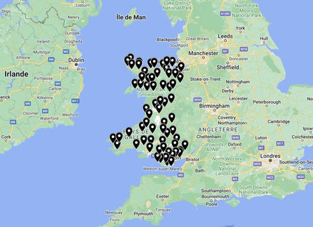 Abandoned Place Near Me - Urbex Map Wales ➽ Discover all the abandoned places we have listed on a simple and practical map. Découvrez tous les lieux abandonnés que nous avons répertoriés sur une carte simple et pratique au Pays-de-Galles
