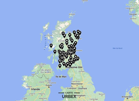 Abandoned Place Near Me - Urbex Map Scotland ➽ Discover all the abandoned places we have listed on a simple and practical map. Découvrez tous les lieux abandonnés que nous avons répertoriés sur une carte simple et pratique en Écosse