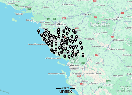 Carte Urbex Vendée (85) ➽ Découvrez tous les lieux abandonnés que nous avons répertoriés en Vendée sur une carte simple et pratique. Urbex Pays de la loire | Urbex La Roche-sur-Yon | Urbex Challans | Urbex Les Sables-d'Olonne | Urbex Les Herbiers | Urbex Fontenay-le-Comte | Urbex Château-d'Olonne| Urbex Olonne-sur-Mer
